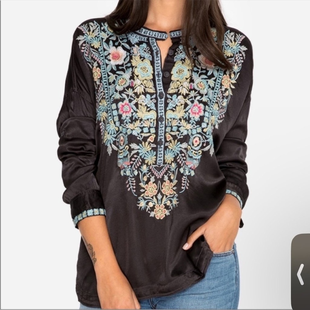 Johnny Was Biya Reanne Tunic Large